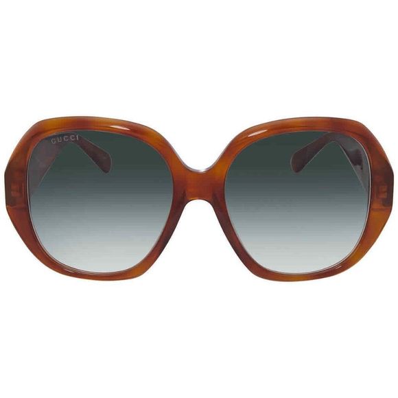 NEW Gucci Grey Geometric Women\'s Sunglasses main image 4